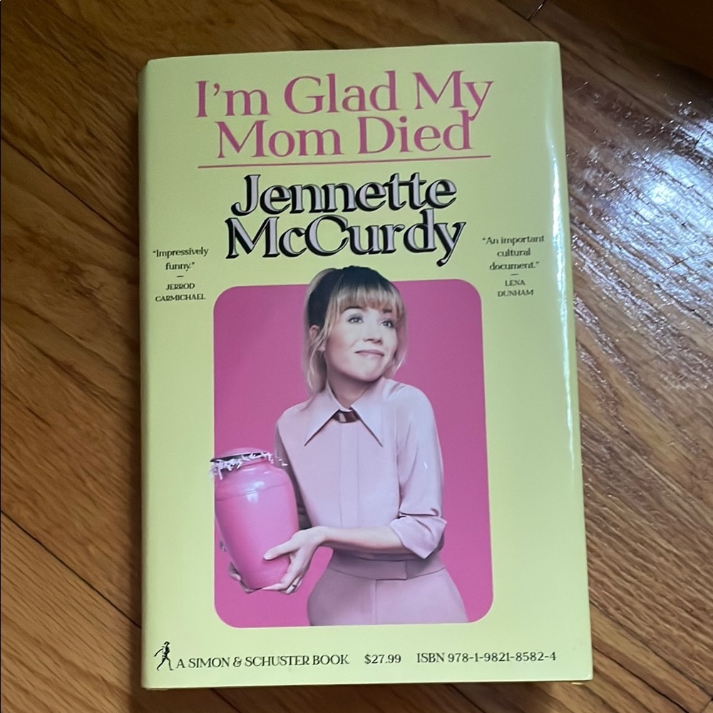 New hardcover Jennette McCurdy I’m Glad My Mom Died Autobiography